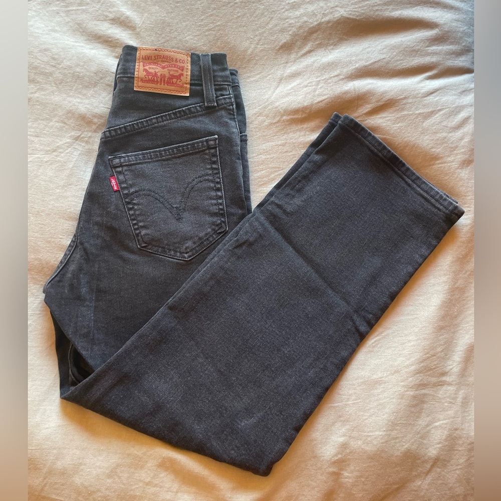 Levi’s ribcage ankle straight jeans